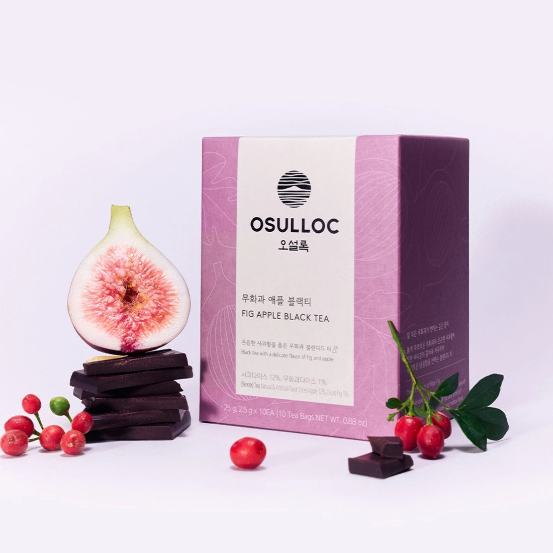Trà OSULLOC Fig Apple Black Tea-Kallos