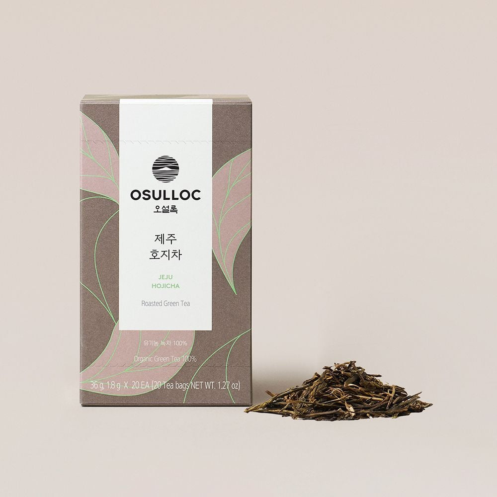 Trà OSULLOC Jeju Hojicha Roasted Green Tea-Kallos