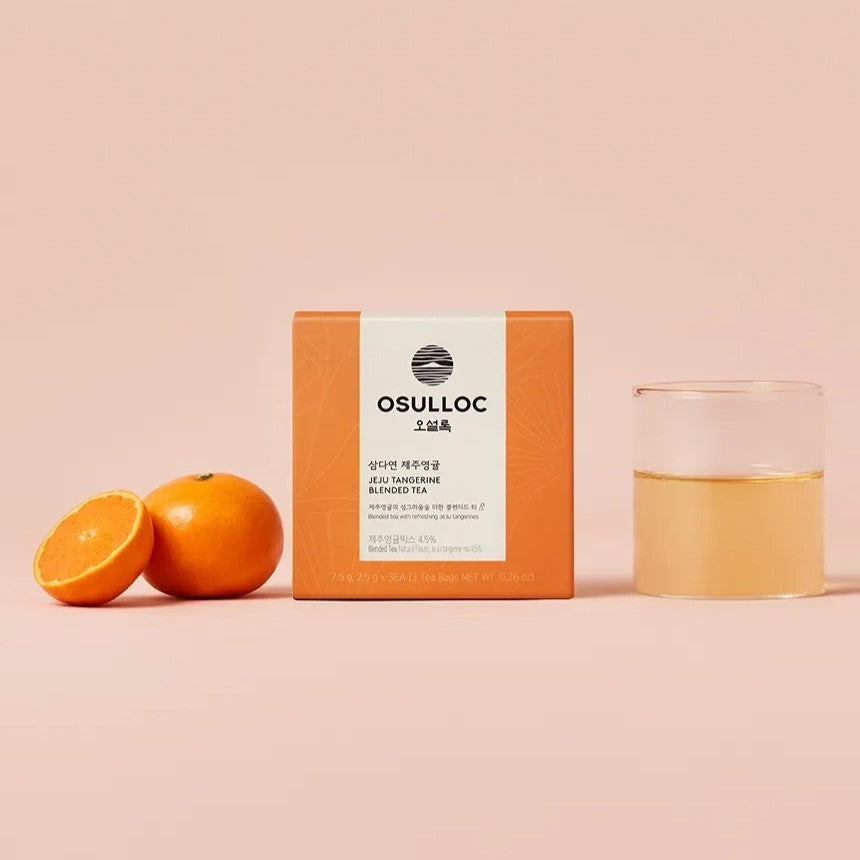 Trà OSULLOC Jeju Tangerine Blended Tea-Kallos