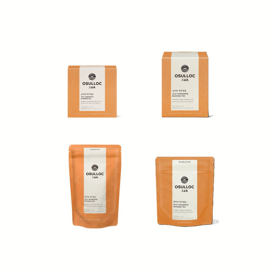 Trà OSULLOC Jeju Tangerine Blended Tea-Kallos