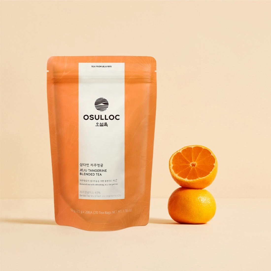 Trà OSULLOC Jeju Tangerine Blended Tea-Kallos
