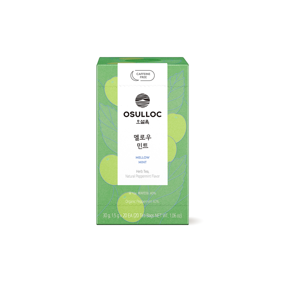 Trà OSULLOC Mellow Mint Tea-Kallos