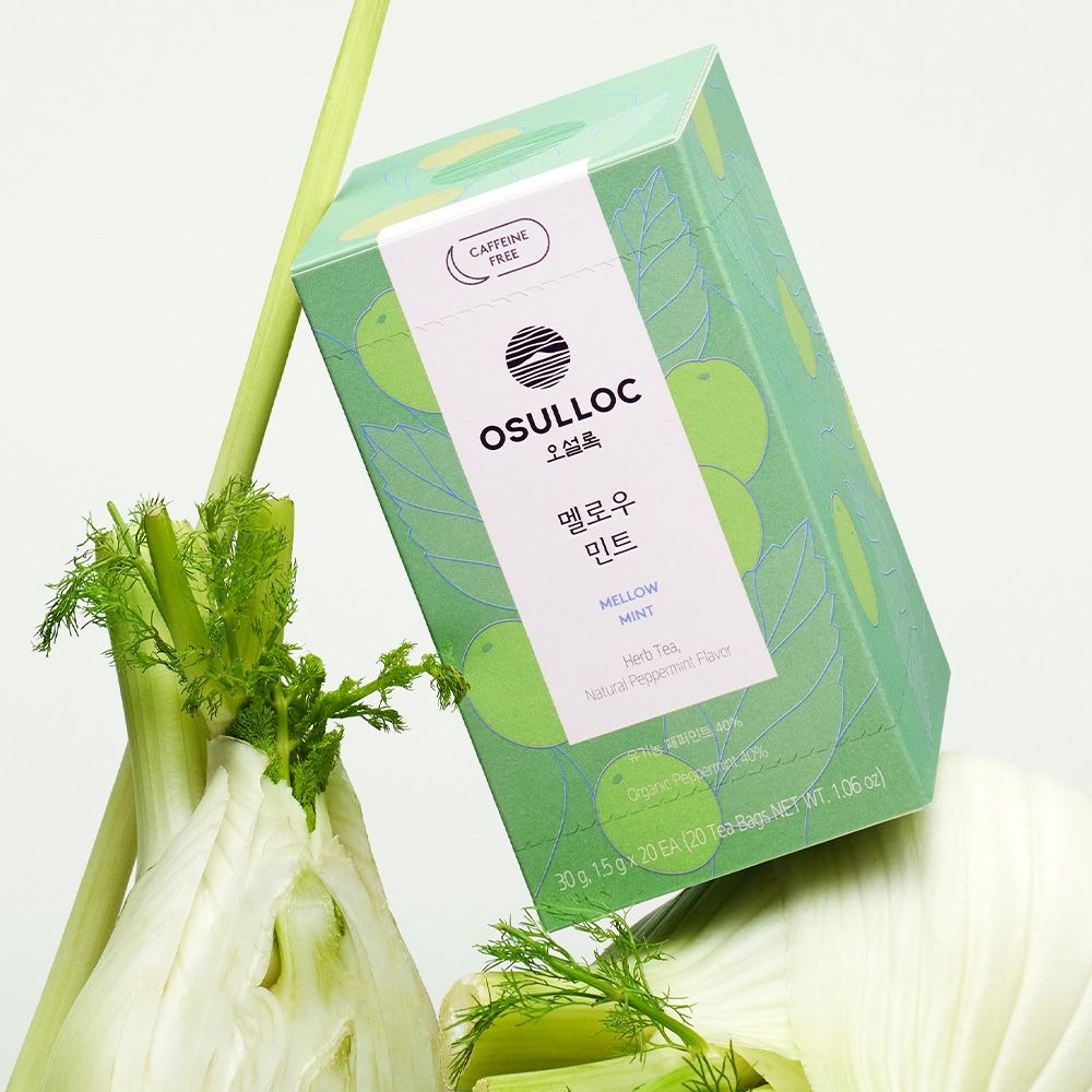 Trà OSULLOC Mellow Mint Tea-Kallos