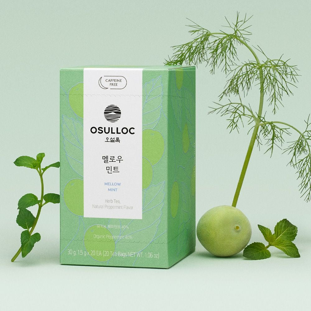 Trà OSULLOC Mellow Mint Tea-Kallos
