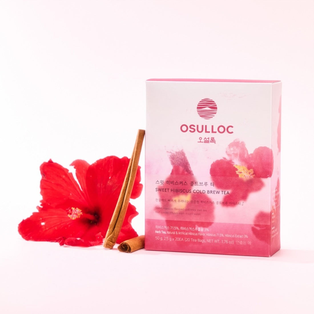 Trà OSULLOC Sweet Hibiscus Cold Brew Tea-Kallos