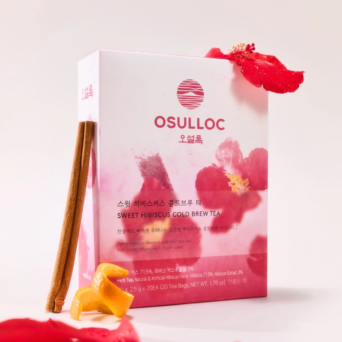 Trà OSULLOC Sweet Hibiscus Cold Brew Tea-Kallos