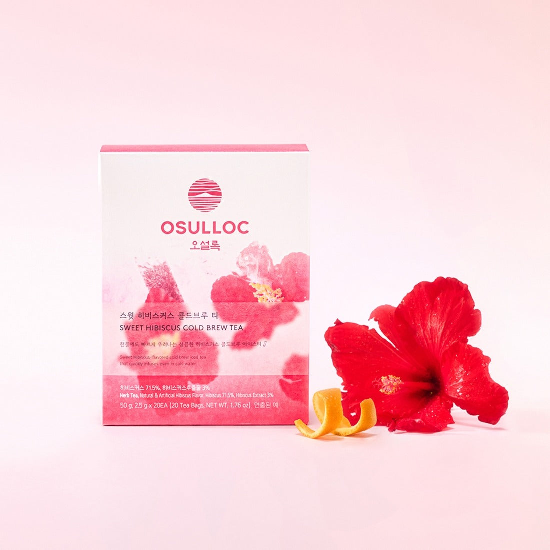 Trà OSULLOC Sweet Hibiscus Cold Brew Tea-Kallos