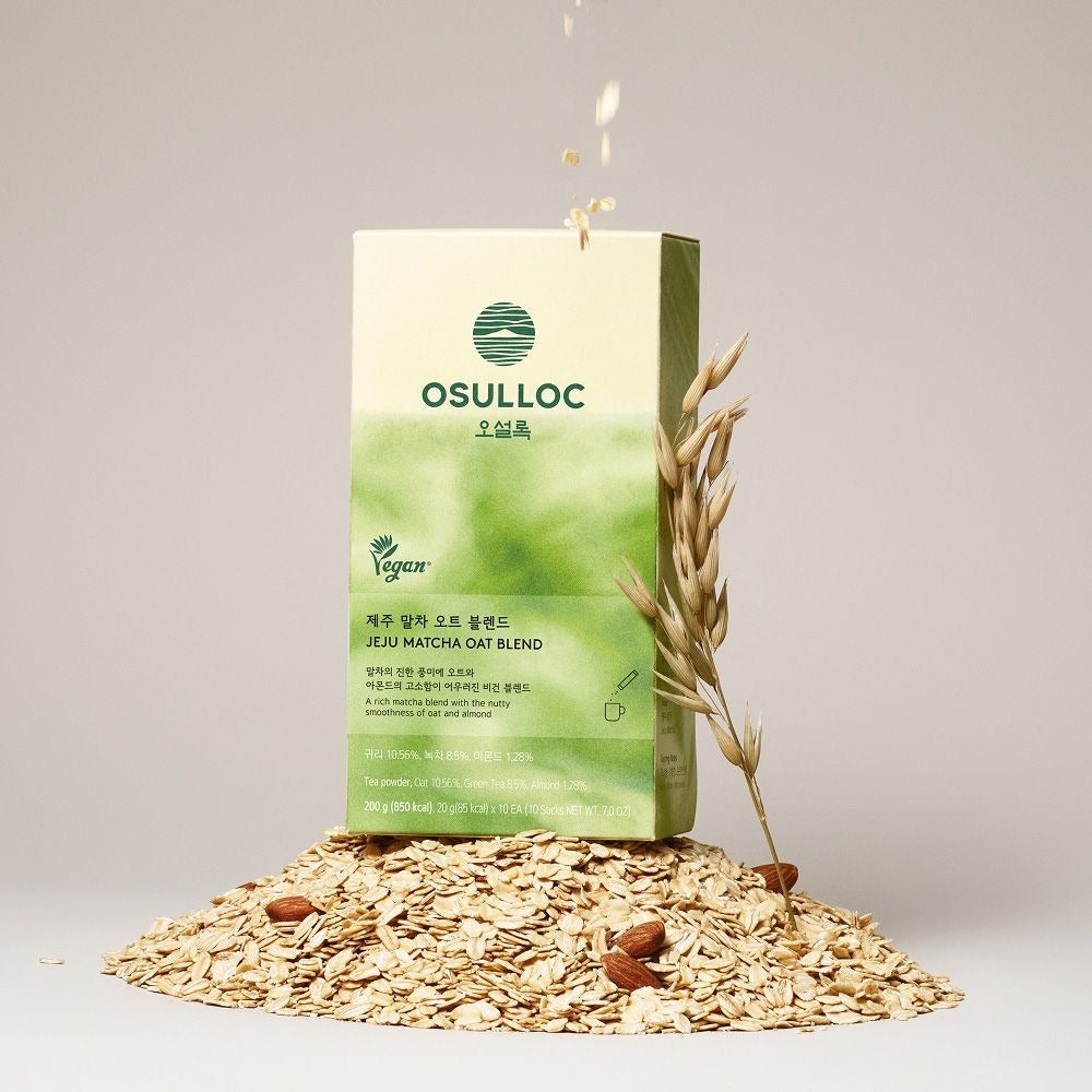 Trà Sữa OSULLOC Jeju Matcha Oat Blend-Kallos
