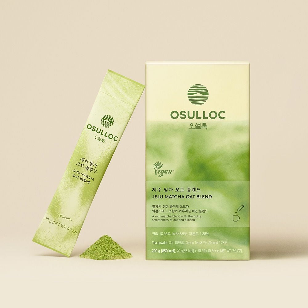 Trà Sữa OSULLOC Jeju Matcha Oat Blend