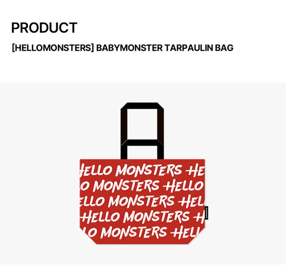 Túi BABYMONSTER Tarpaulin Bag