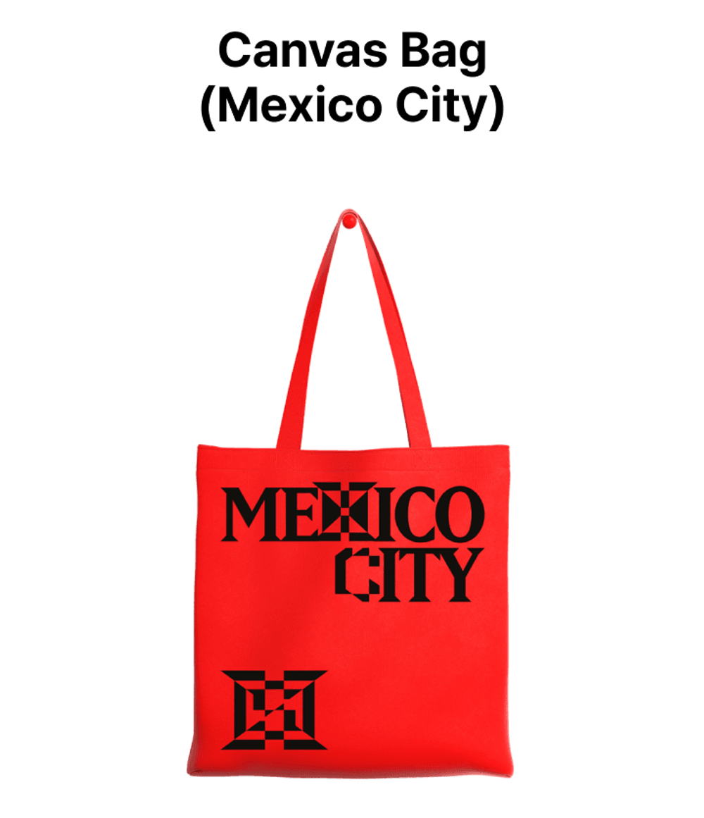 Túi BTS Canvas Bag #Mexico City - Kallos Vietnam