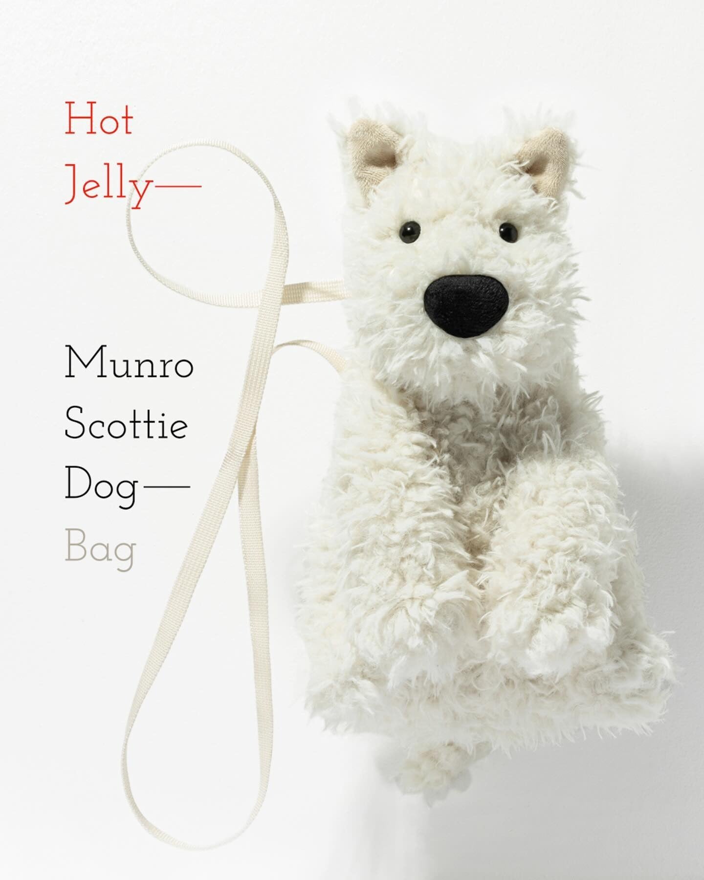 Túi Chó Bông JELLYCAT Munro Scottie Dog Bag-Kallos