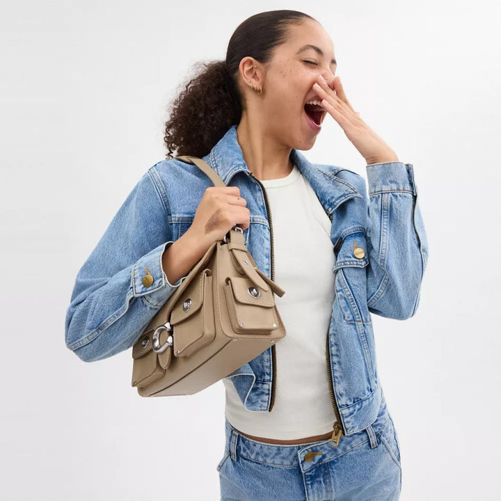 Túi COACH Cargo Turnlock Soft Tabby - Kallos Vietnam