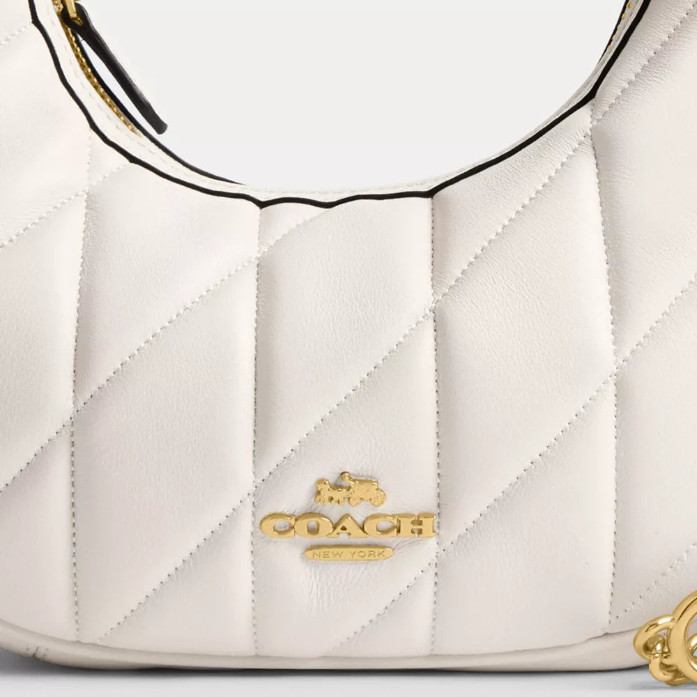 Túi COACH Carmen Mini Crossbody Bag with Quilting #Gold / Chalk - Kallos Vietnam