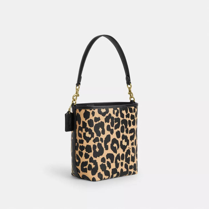 Túi COACH City Bucket Bag with Leopard Print - Kallos Vietnam