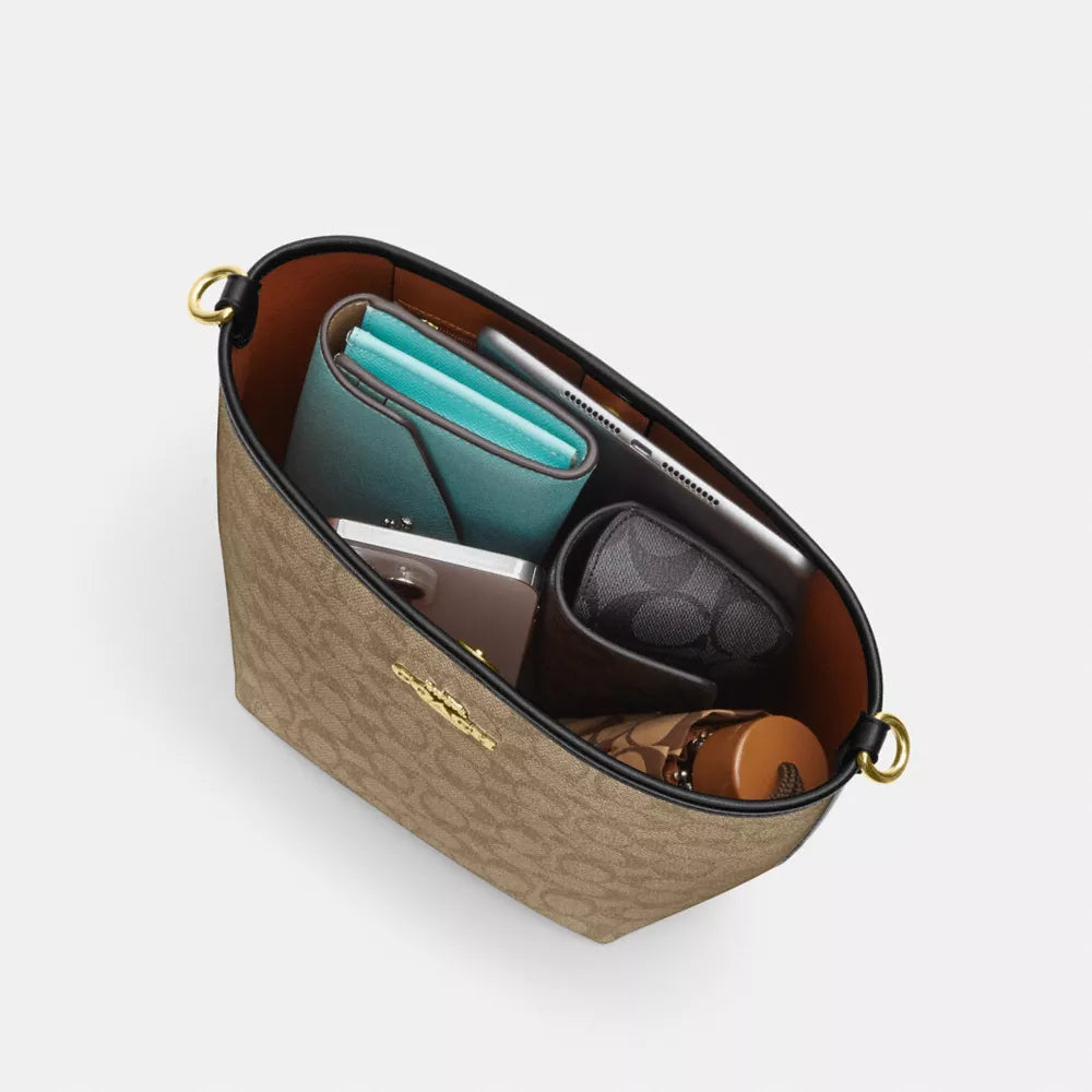 Túi COACH City Bucket Bag with Leopard Print - Kallos Vietnam