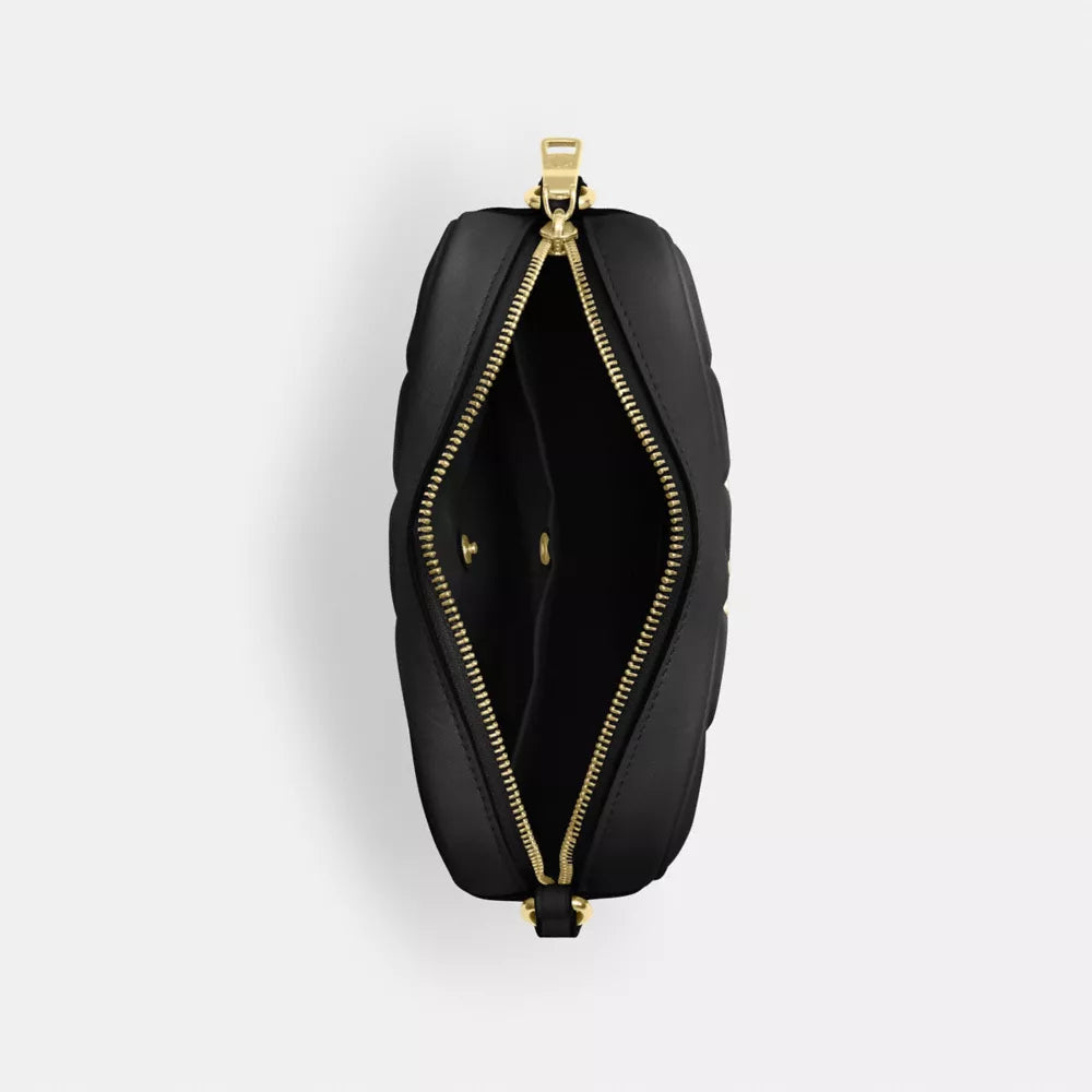 Túi COACH Mini Jamie Camera Bag with Quilting #Gold / Black - Kallos Vietnam
