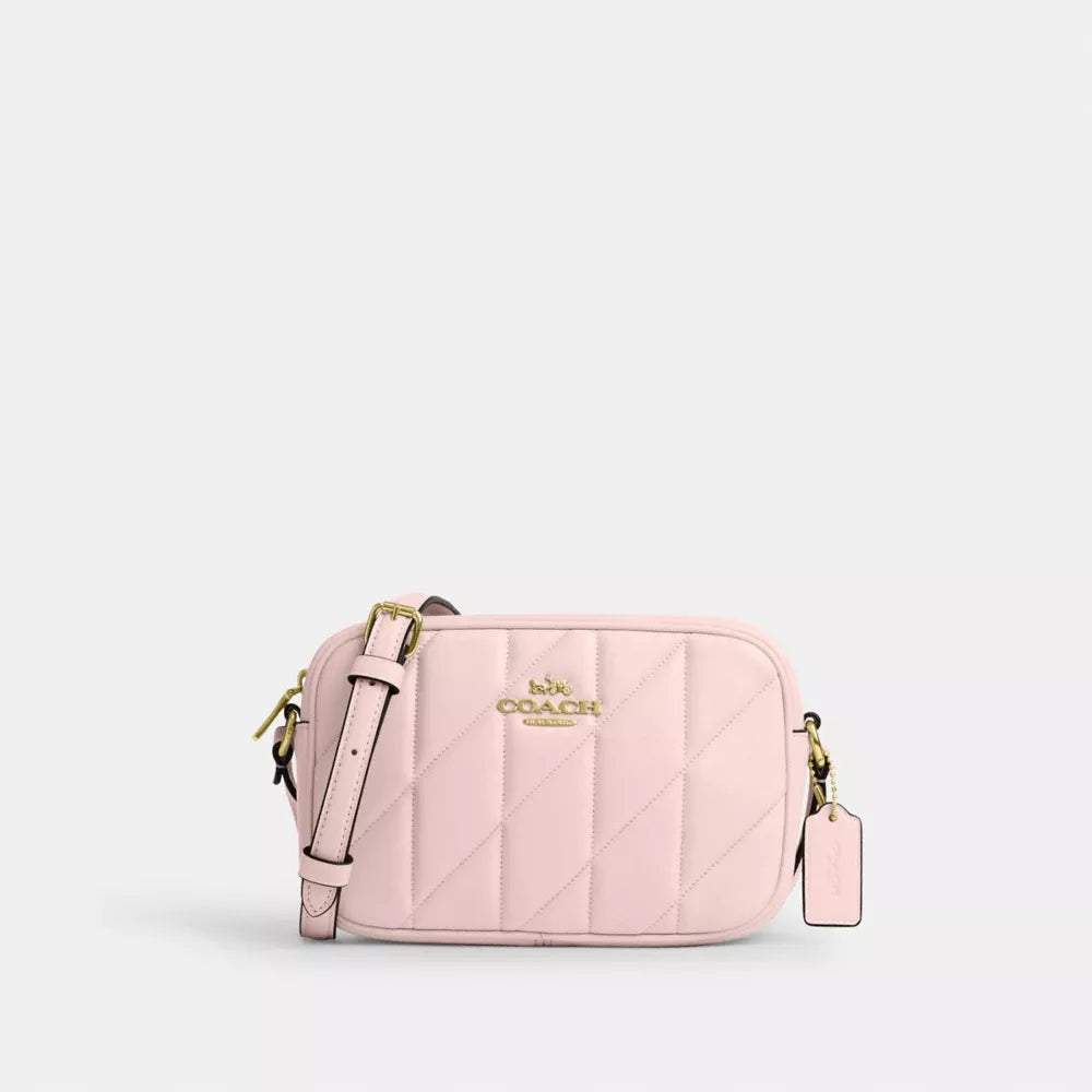 Túi COACH Mini Jamie Camera Bag with Quilting #Gold / Blush