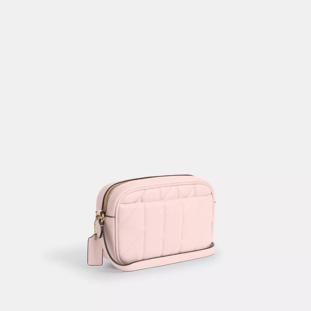 Túi COACH Mini Jamie Camera Bag with Quilting #Gold / Blush