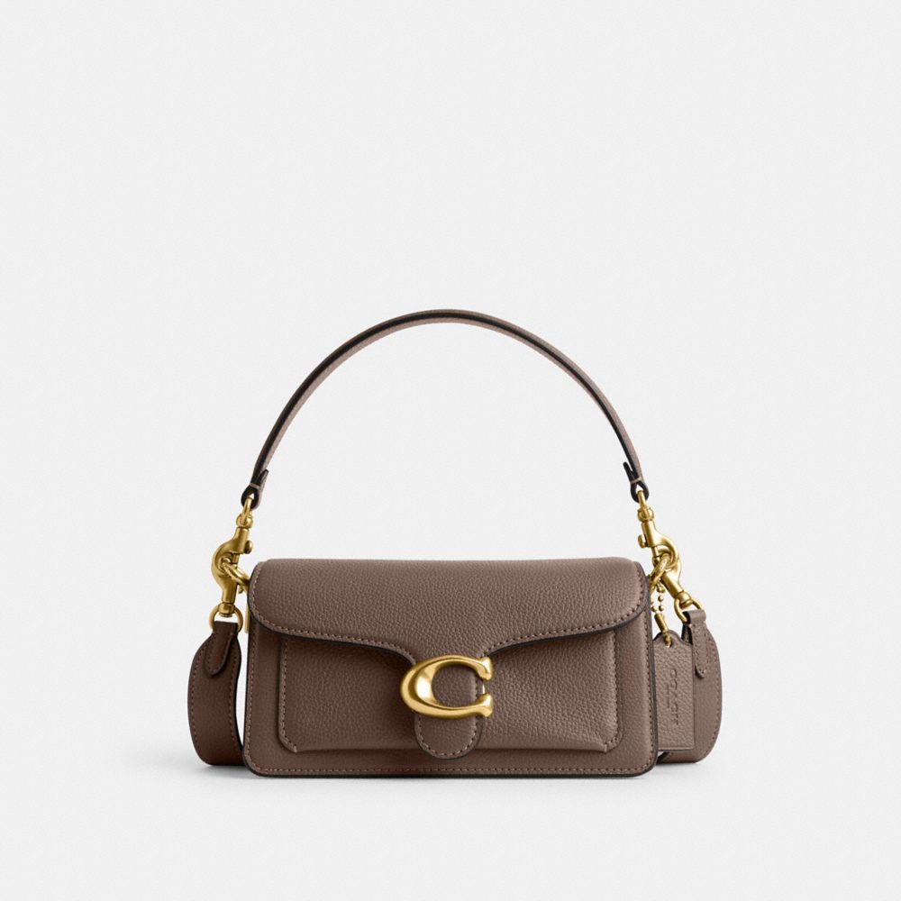 Túi COACH Tabby Shoulder Bag 20 #Brass / Dark Stone