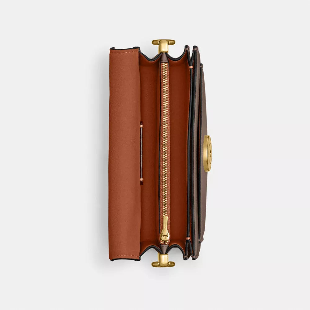 Túi COACH Tabby Shoulder Bag 20 #Brass / Dark Stone - Kallos Vietnam