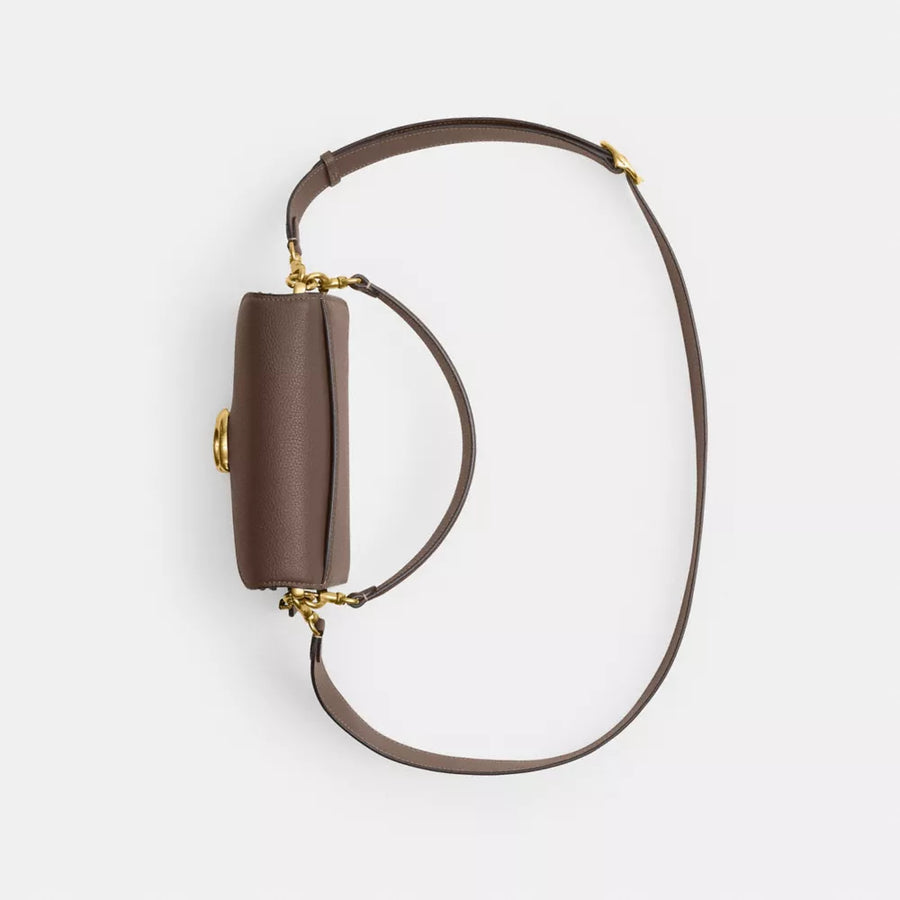 Túi COACH Tabby Shoulder Bag 20 #Brass / Dark Stone