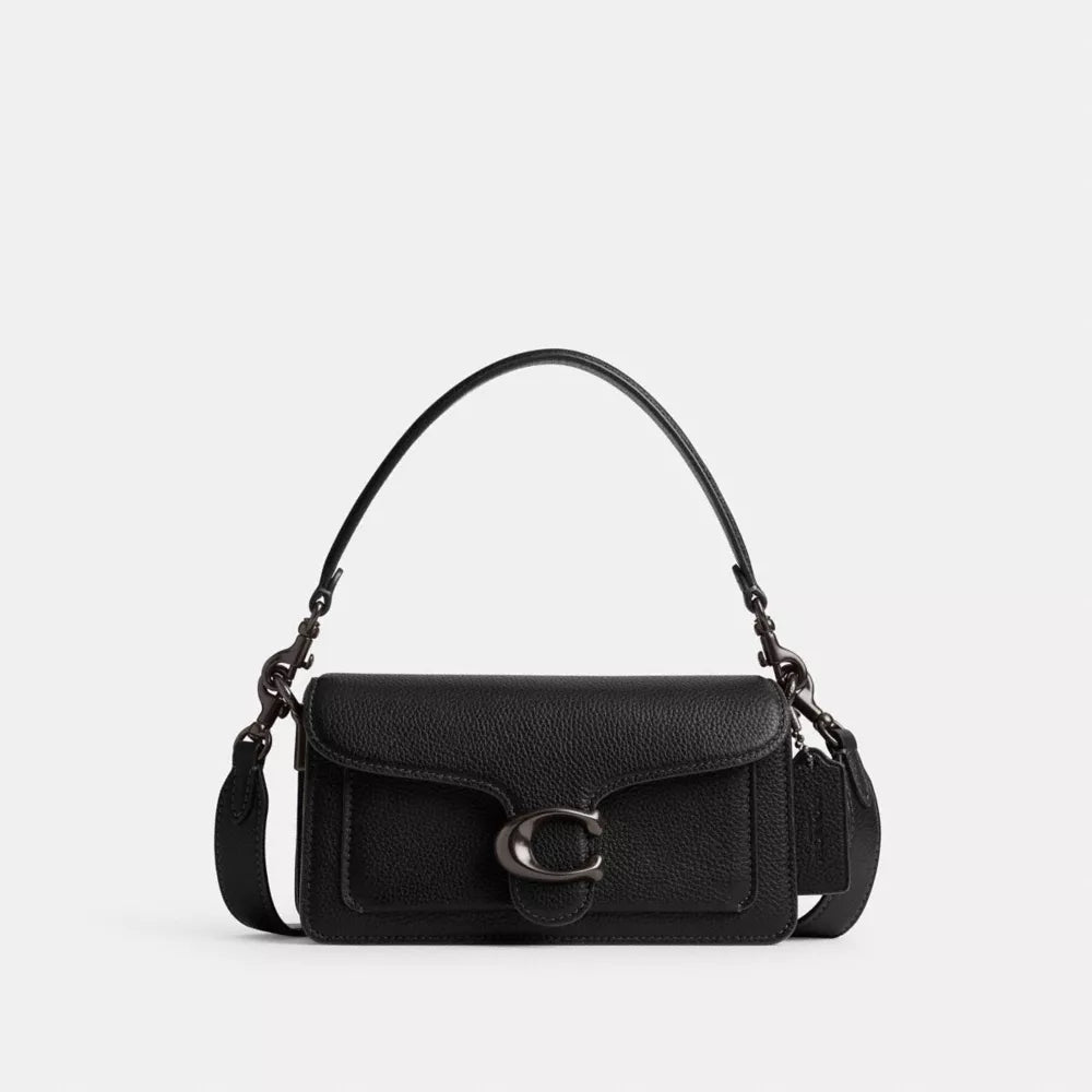 Túi COACH Tabby Shoulder Bag 20 #Metal / Black - Kallos Vietnam