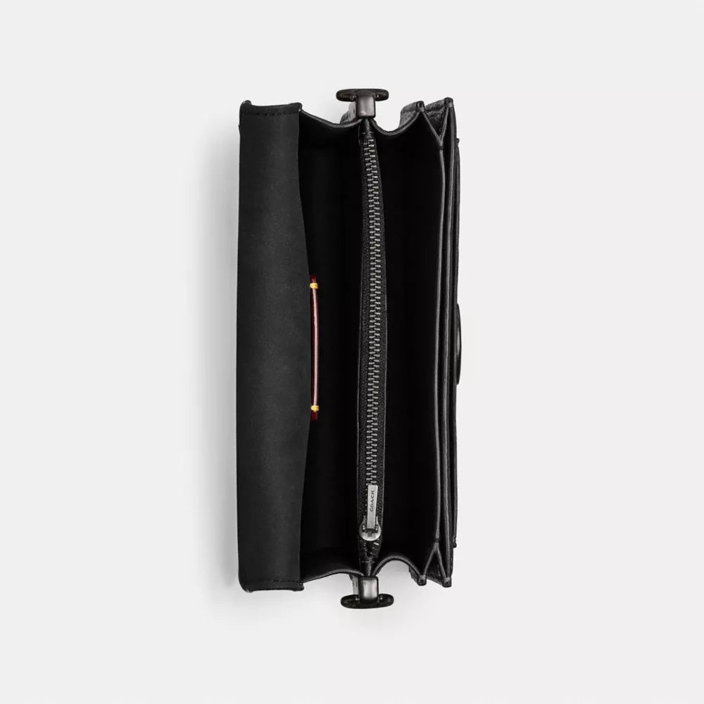 Túi COACH Tabby Shoulder Bag 20 #Metal / Black - Kallos Vietnam