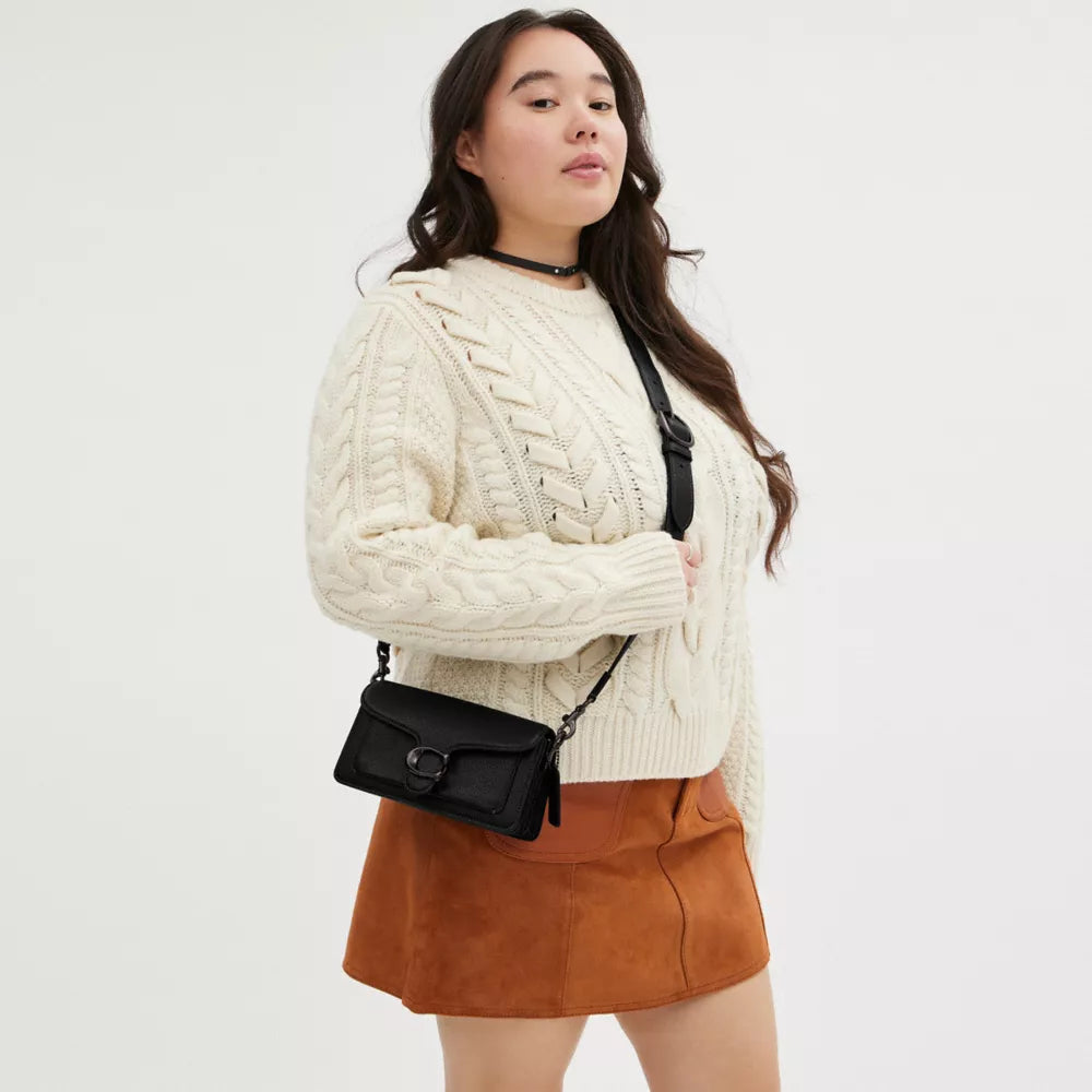 Túi COACH Tabby Shoulder Bag 20 #Metal / Black - Kallos Vietnam