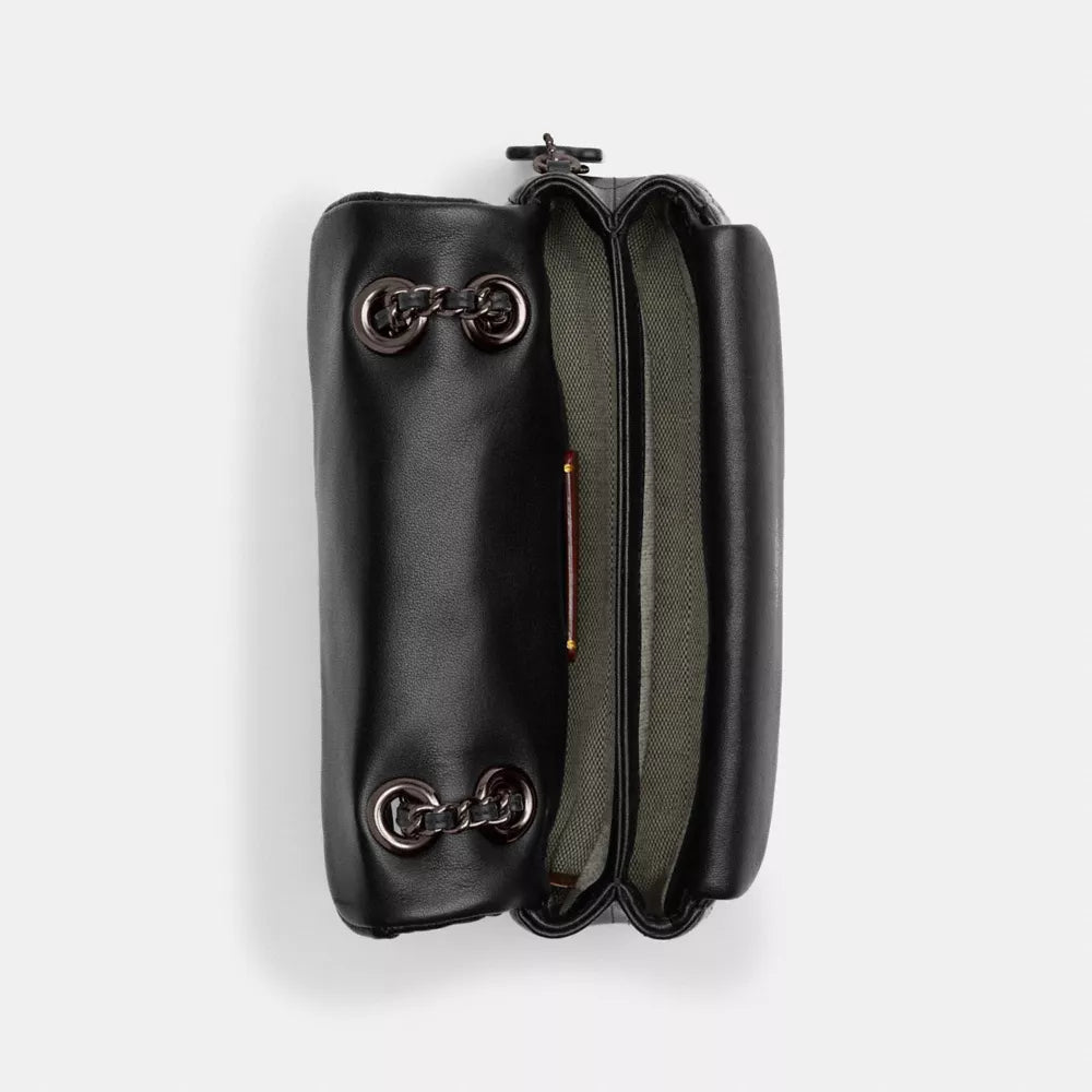 Túi COACH Tabby Shoulder Bag 20 with Pillow Quilting #Pewter / Black - Kallos Vietnam