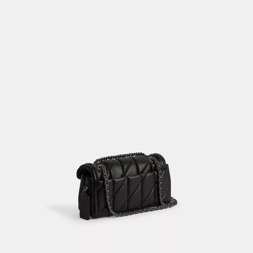 Túi COACH Tabby Shoulder Bag 20 with Pillow Quilting #Pewter / Black - Kallos Vietnam