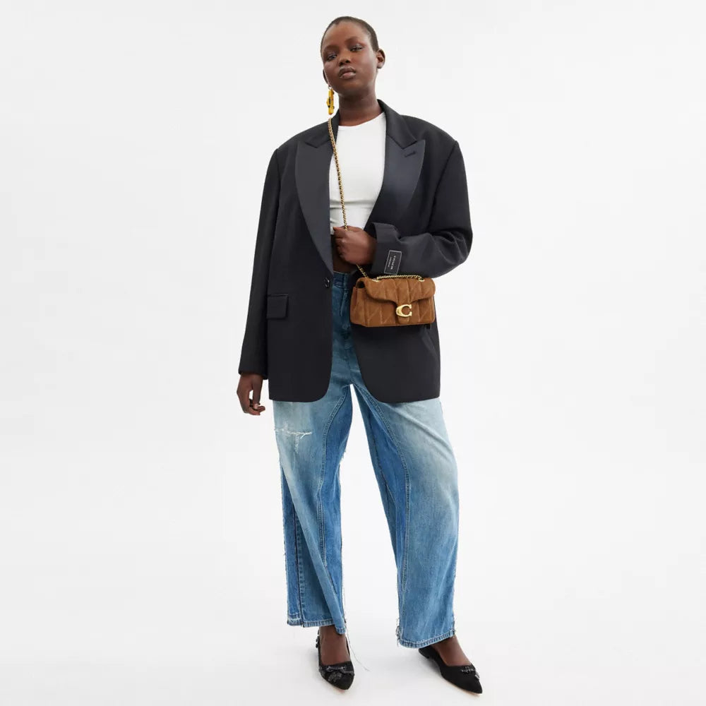 Túi COACH Tabby Shoulder Bag 20 with Quilting #Brass / Cedar - Kallos Vietnam