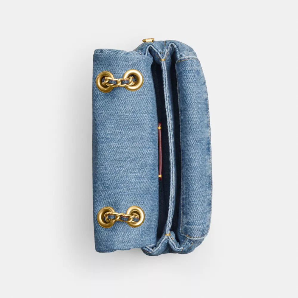 Túi COACH Tabby Shoulder Bag 20 with Quilting #Brass / Indigo - Kallos Vietnam