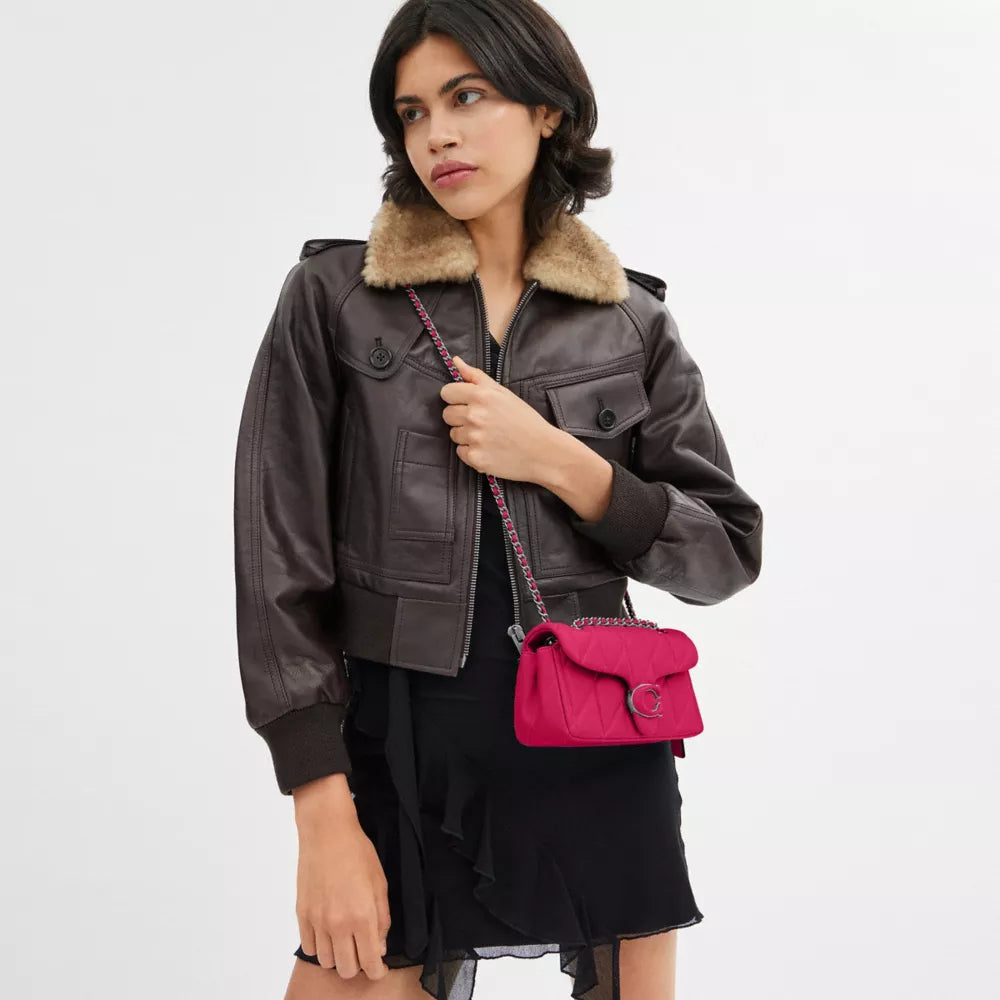 Túi COACH Tabby Shoulder Bag 20 with Quilting #Dragonfruit - Kallos Vietnam