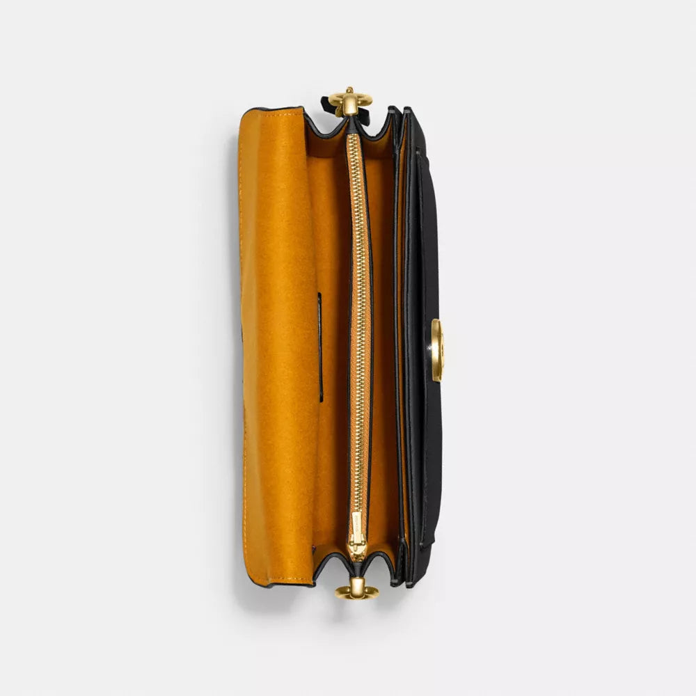 Túi COACH Tabby Shoulder Bag 26 #Brass / Black - Kallos Vietnam