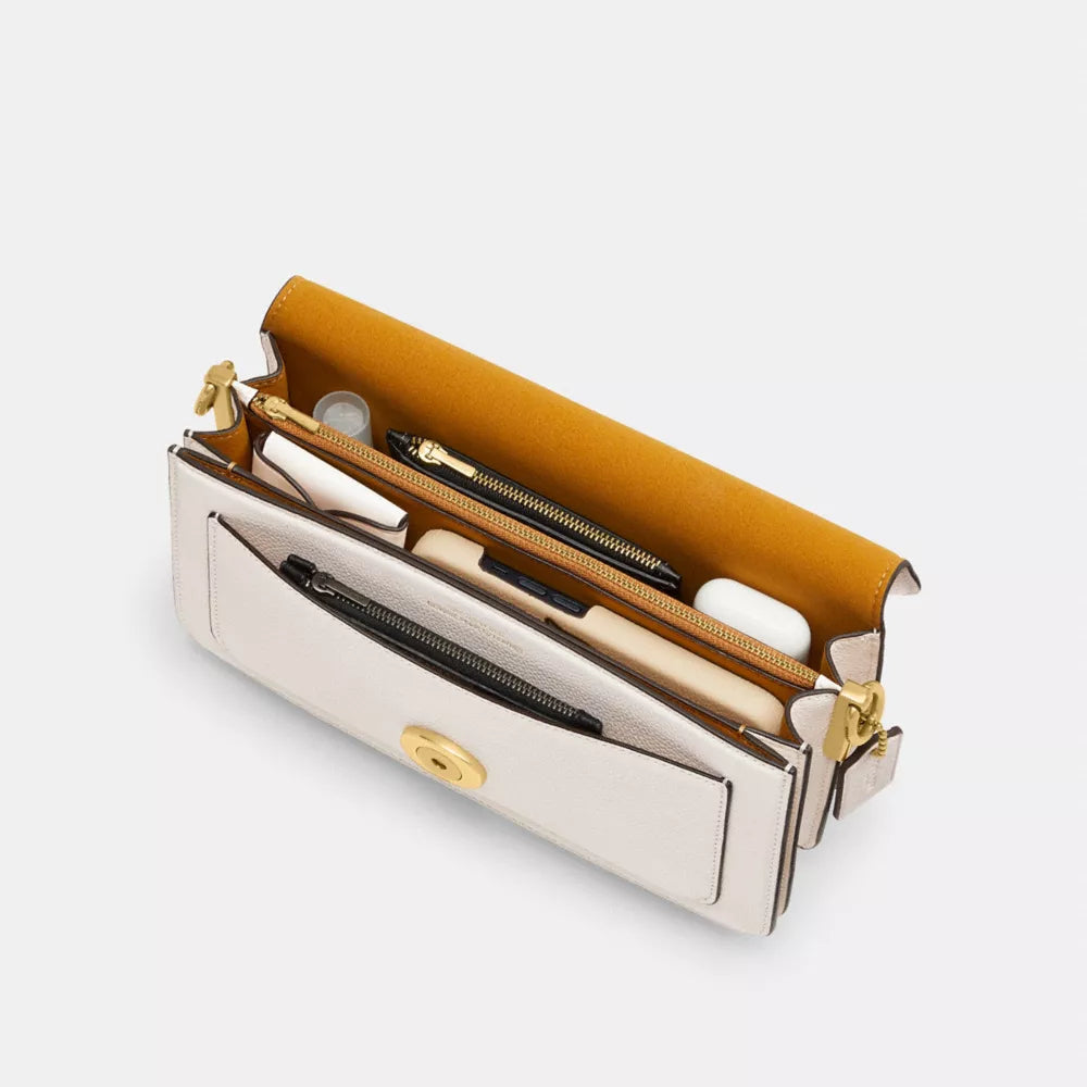 Túi COACH Tabby Shoulder Bag 26 #Brass / Chalk - Kallos Vietnam