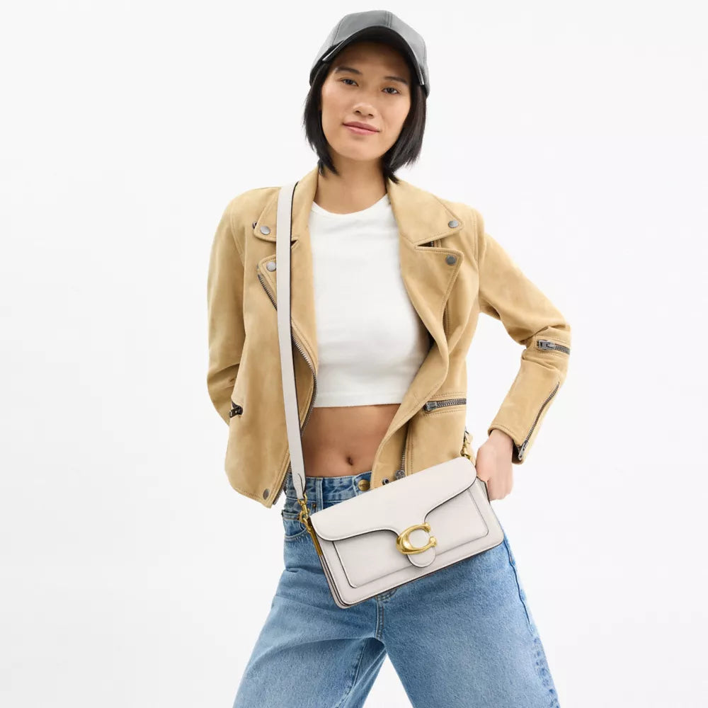 Túi COACH Tabby Shoulder Bag 26 #Brass / Chalk - Kallos Vietnam