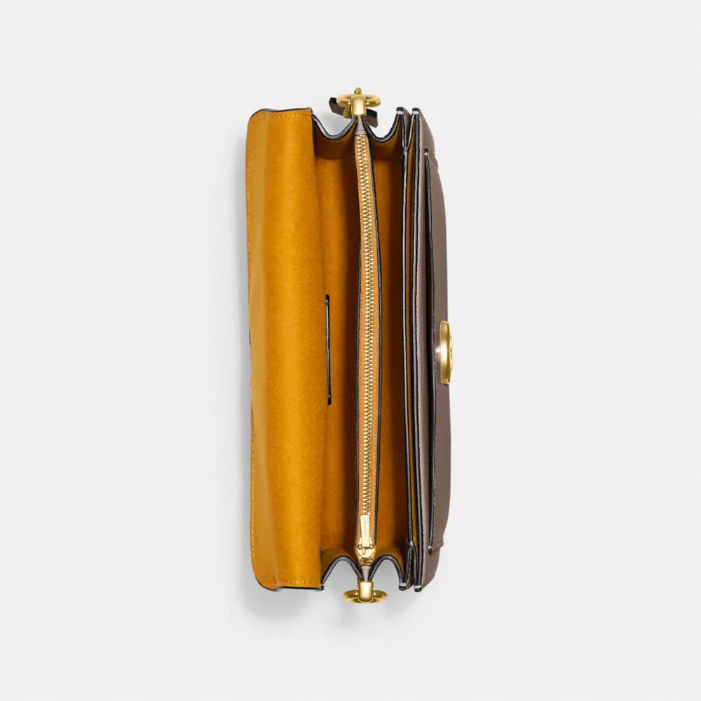 Túi COACH Tabby Shoulder Bag 26 #Brass / Dark Stone - Kallos Vietnam