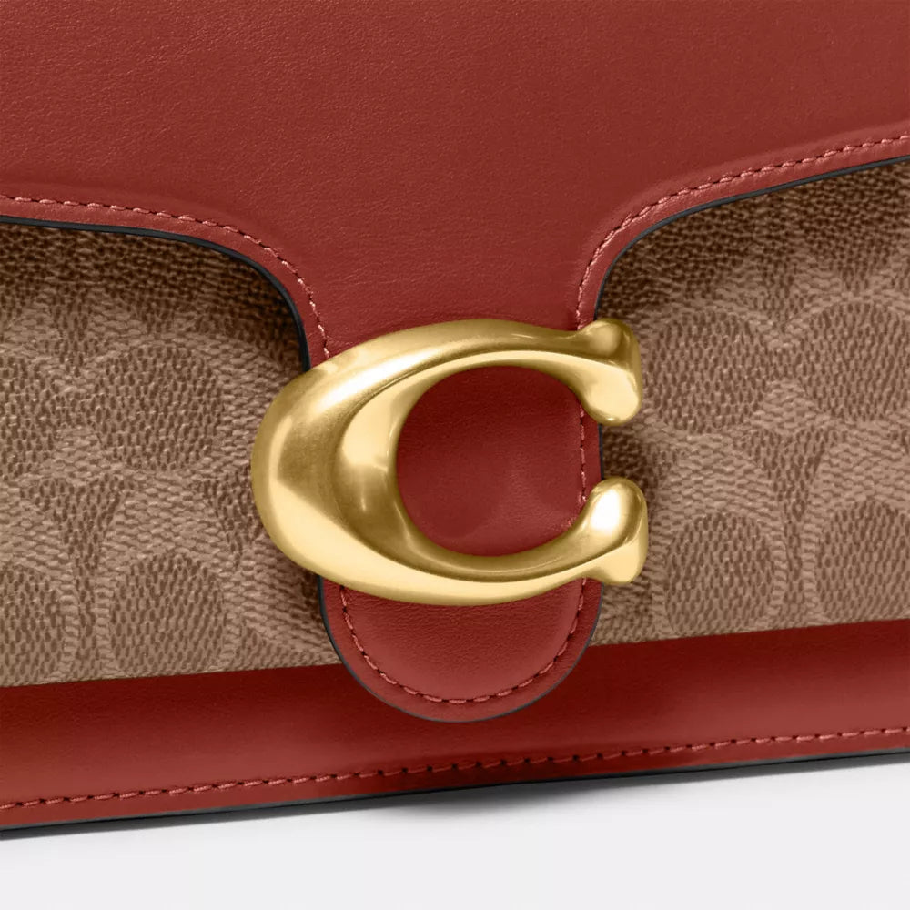 Túi COACH Tabby Shoulder Bag 26 In Signature Canvas #Brass / Tan / Rust - Kallos Vietnam