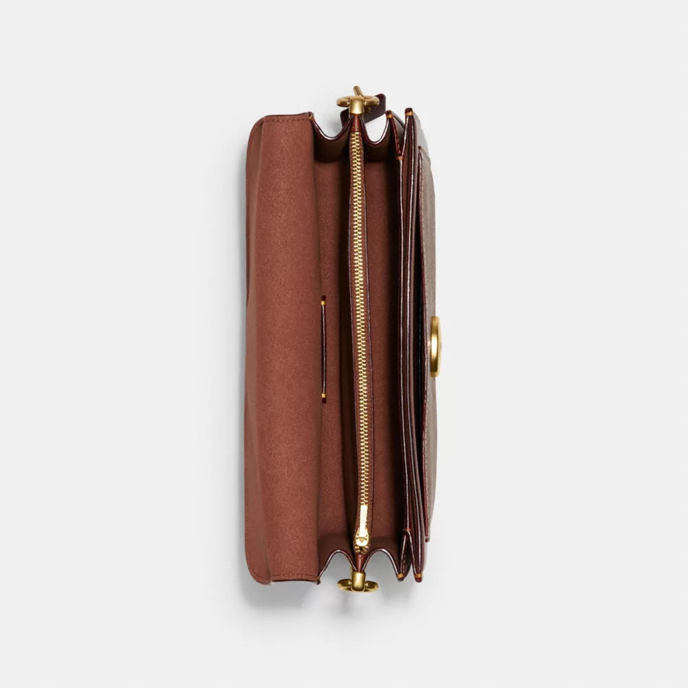 Túi COACH Tabby Shoulder Bag 26 In Signature Canvas #Brass / Tan / Rust - Kallos Vietnam