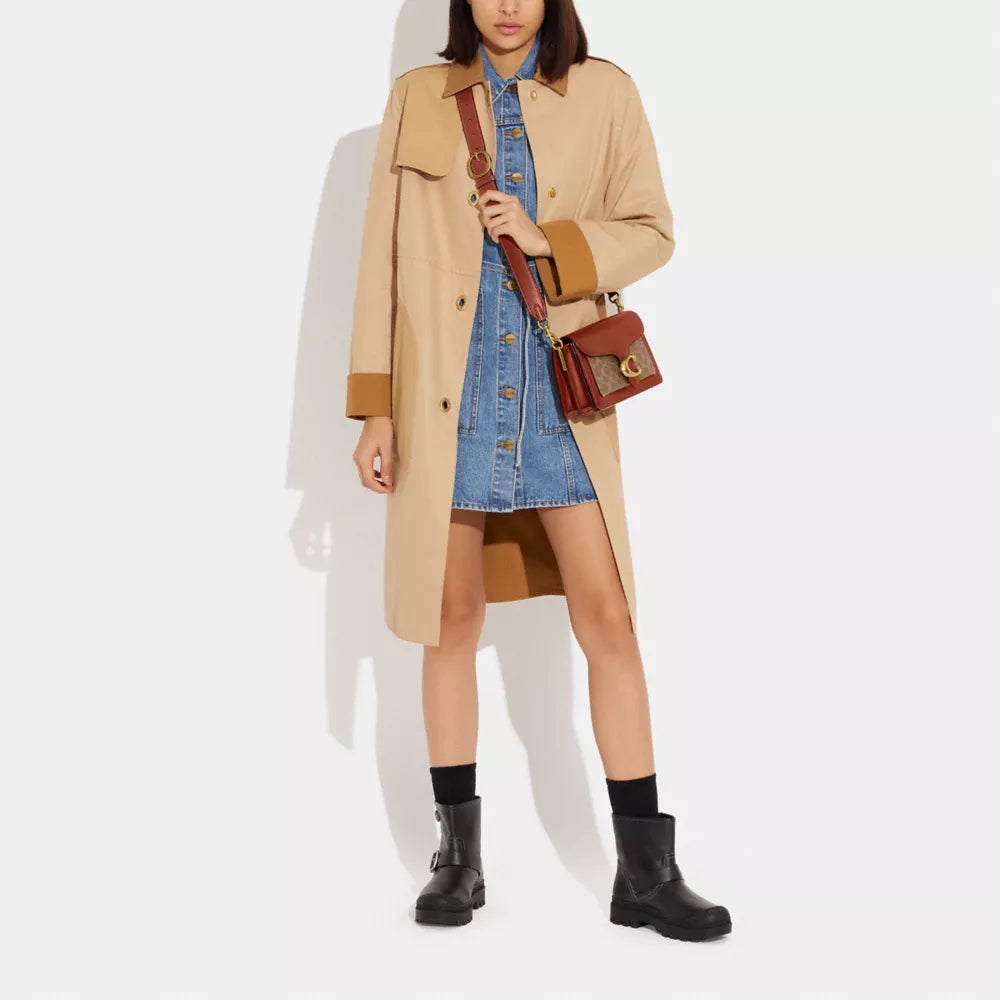Túi COACH Tabby Shoulder Bag 26 In Signature Canvas #Brass / Tan / Rust - Kallos Vietnam