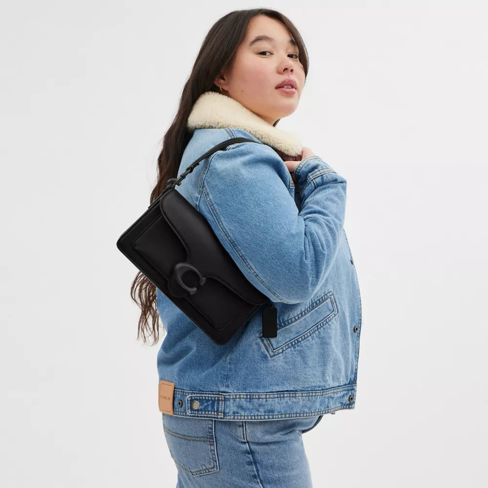 Túi COACH Tabby Shoulder Bag 26 #Matte Black / Black - Kallos Vietnam