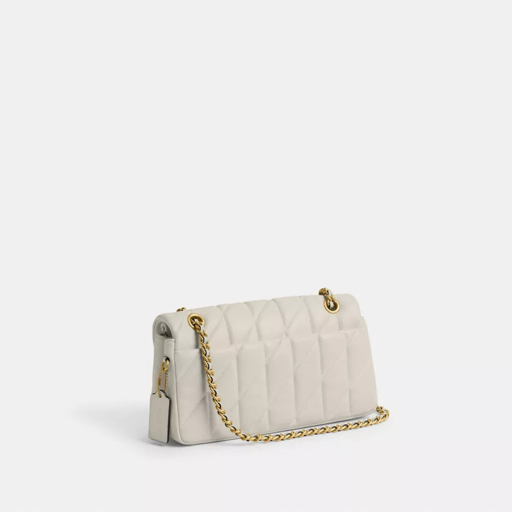 Túi COACH Tabby Shoulder Bag 26 with Pillow Quilting #Brass / Chalk - Kallos Vietnam
