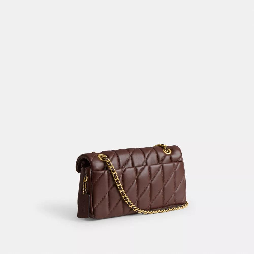 Túi COACH Tabby Shoulder Bag 26 with Pillow Quilting #Brass / Maple - Kallos Vietnam