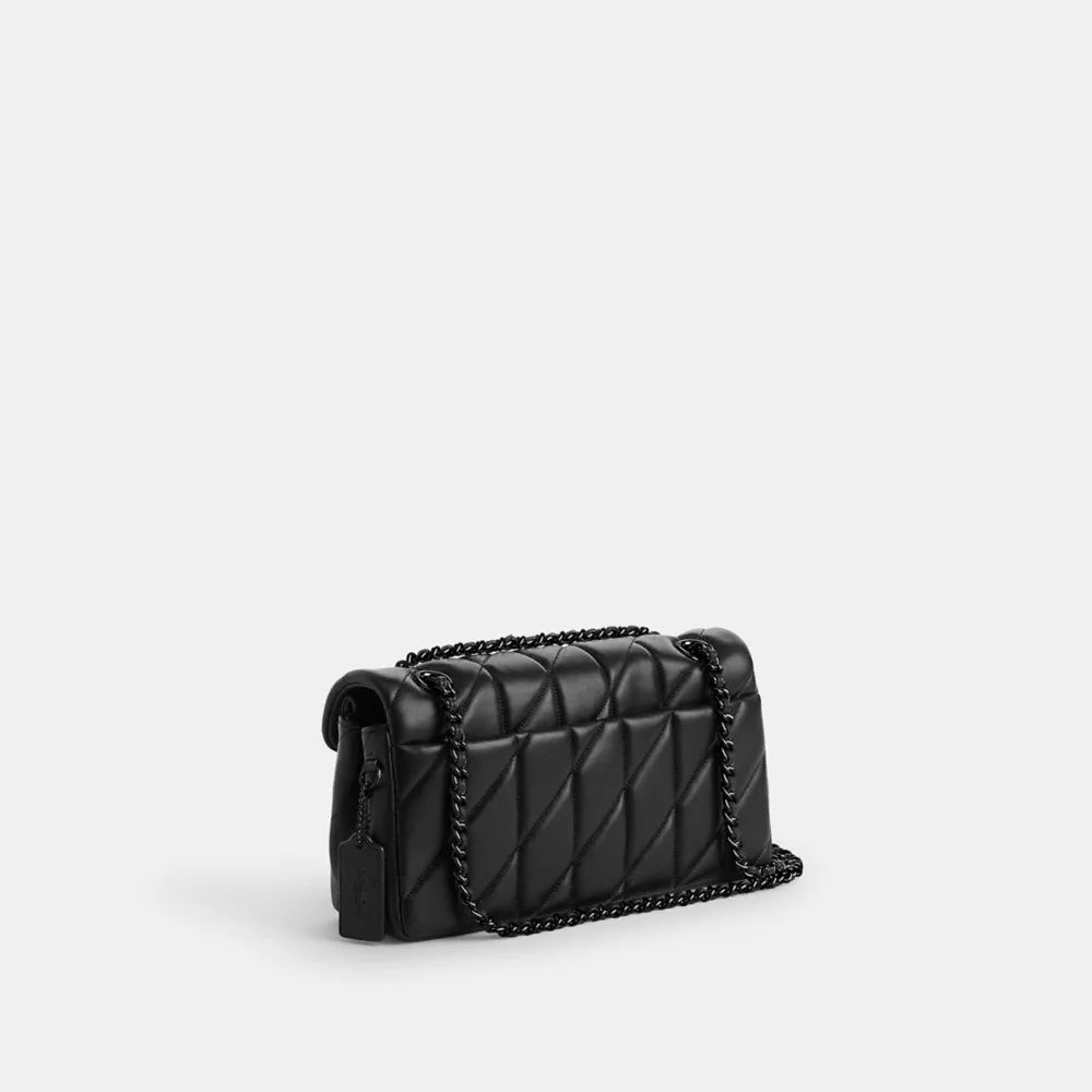 Túi COACH Tabby Shoulder Bag 26 with Pillow Quilting #V5 / Black - Kallos Vietnam