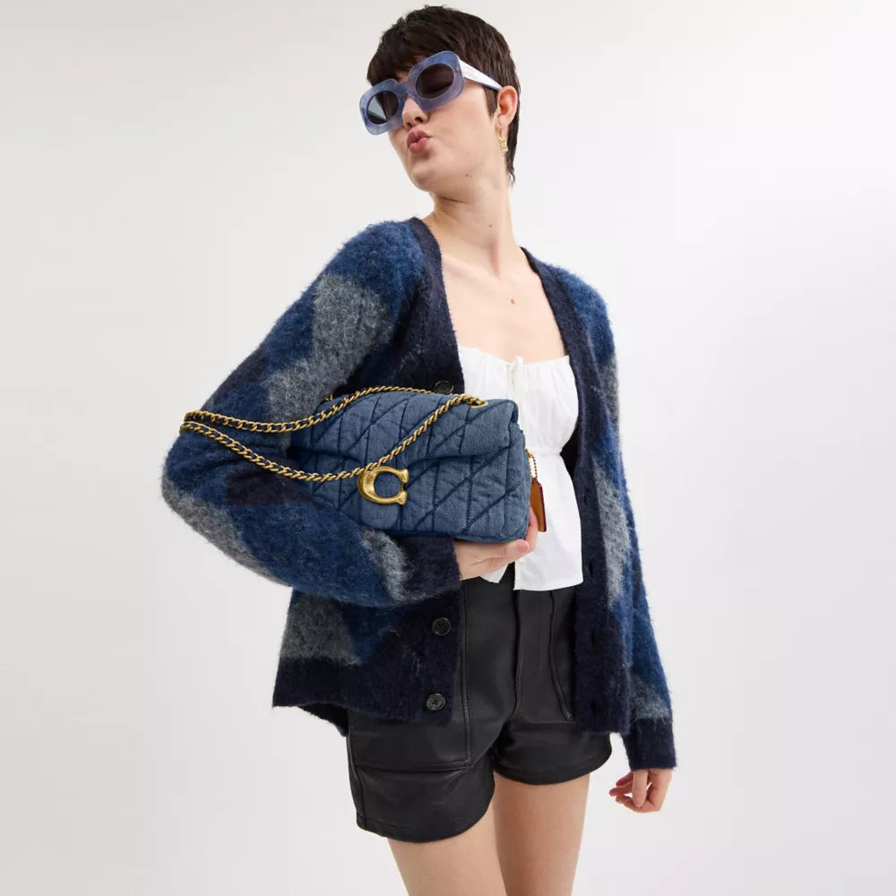 Túi COACH Tabby Shoulder Bag 26 with Quilting #B4 / Indigo - Kallos Vietnam