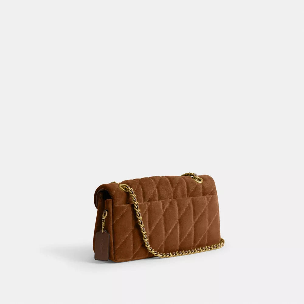 Túi COACH Tabby Shoulder Bag 26 with Quilting #Brass / Cedar - Kallos Vietnam