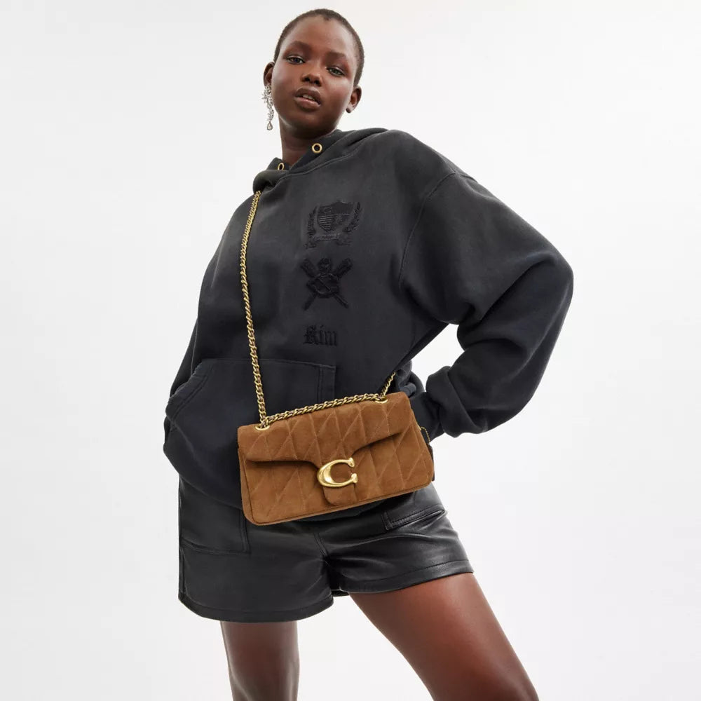 Túi COACH Tabby Shoulder Bag 26 with Quilting #Brass / Cedar - Kallos Vietnam