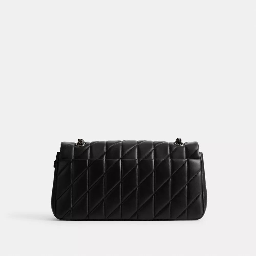 Túi COACH Tabby Shoulder Bag 33 with Quilting #Pewter / Black - Kallos Vietnam