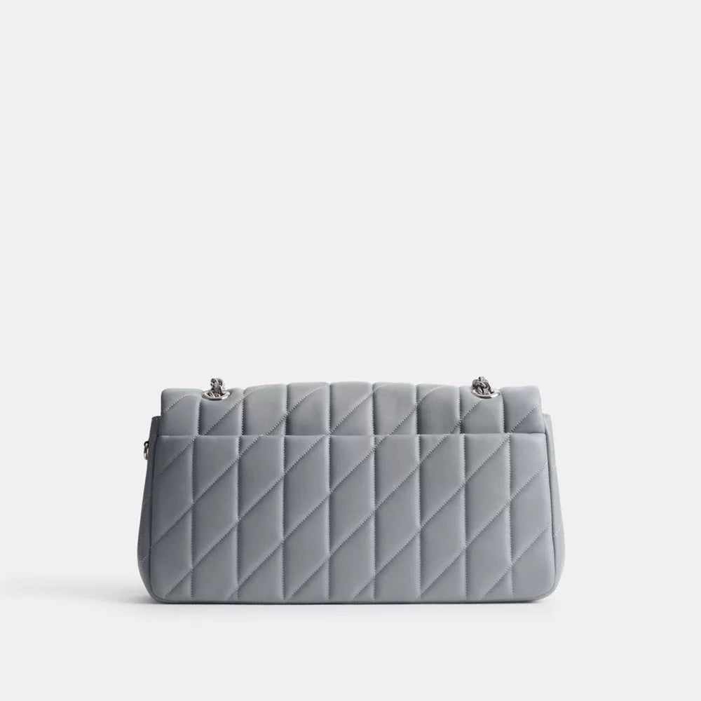 Túi COACH Tabby Shoulder Bag 33 with Quilting #Silver / Grey Blue - Kallos Vietnam